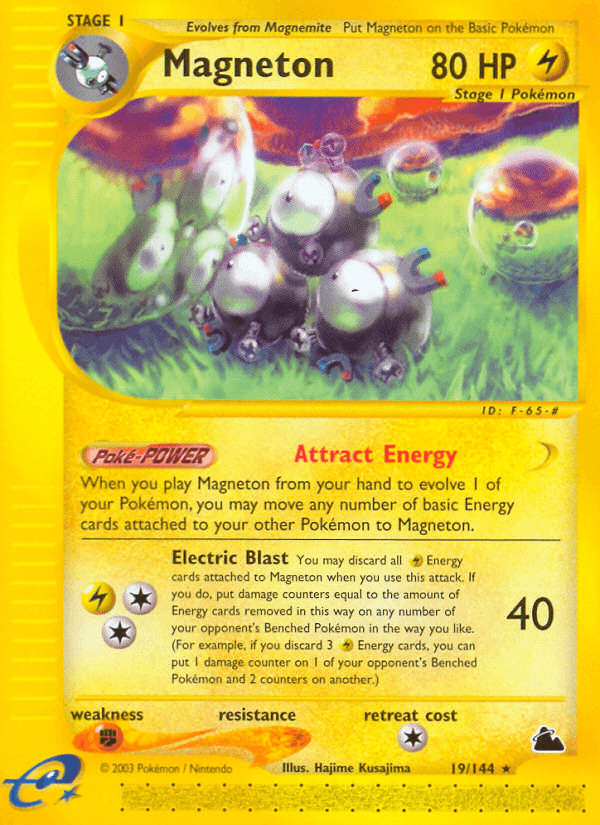 Magneton Skyridge card