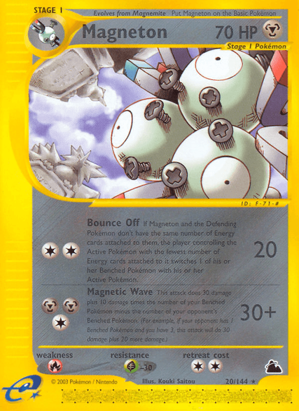 Magneton Skyridge card
