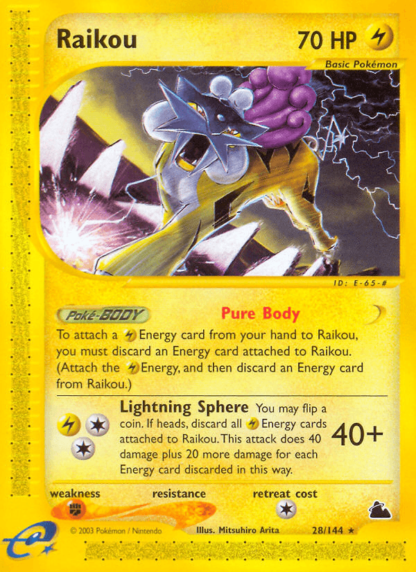 Raikou Skyridge card