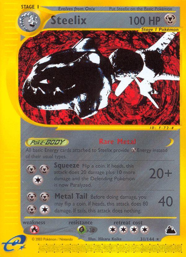 Steelix Skyridge card