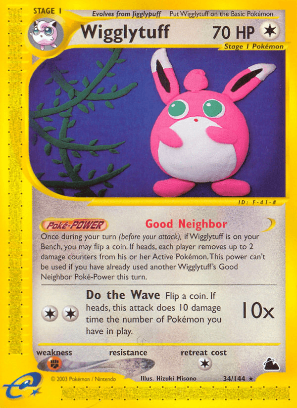 Wigglytuff Skyridge card