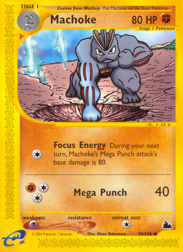 Machoke Skyridge card