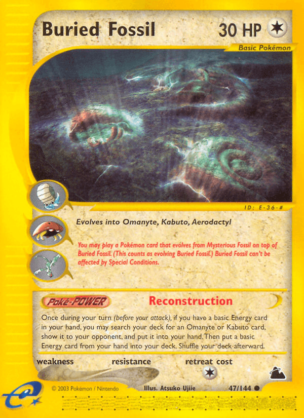 Buried Fossil Skyridge card