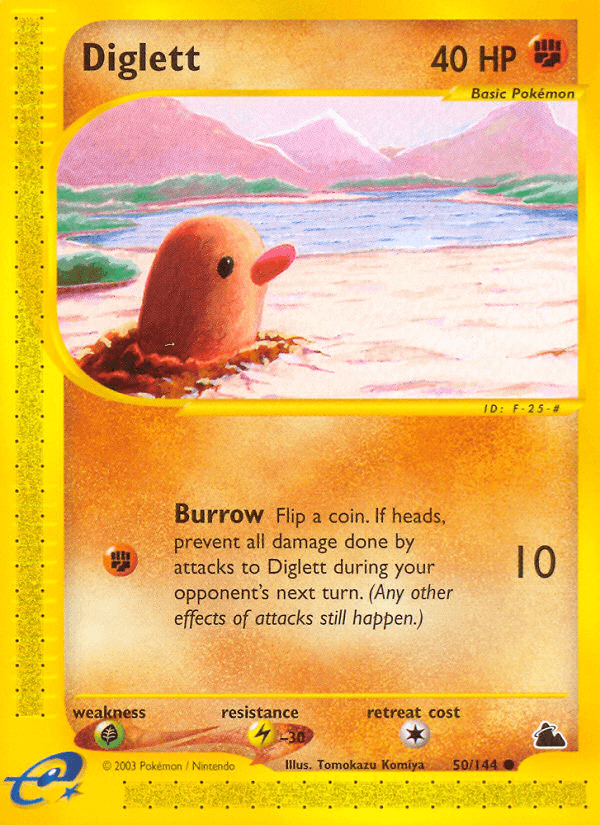 Diglett Skyridge card