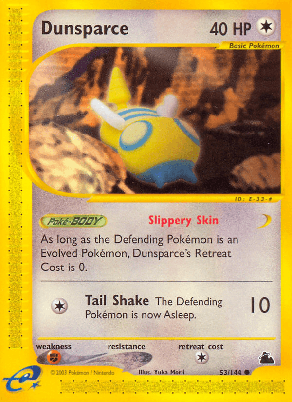 Dunsparce Skyridge card