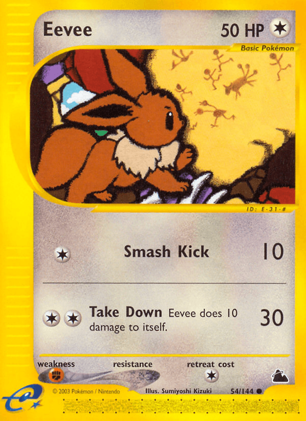 Eevee Skyridge card