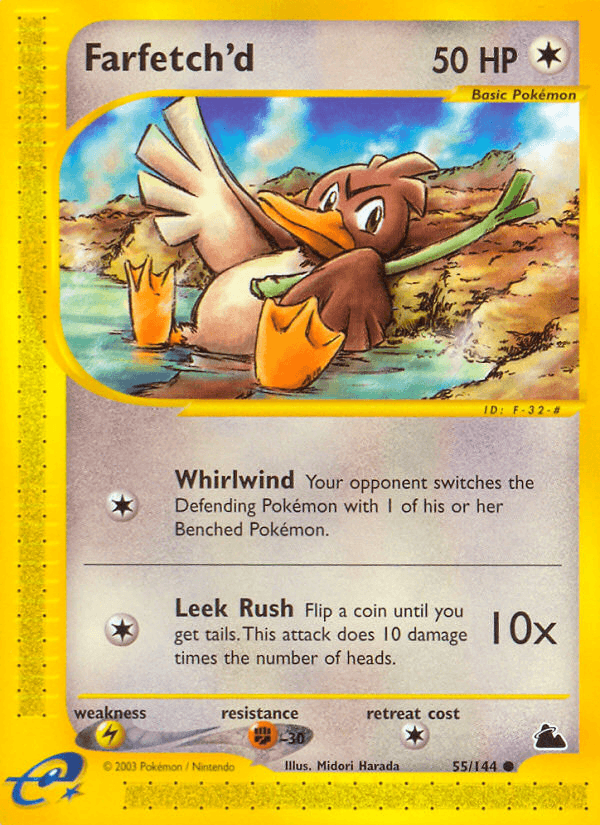 Farfetch'd Skyridge card