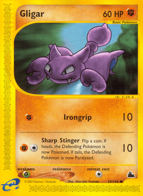 Gligar Skyridge card