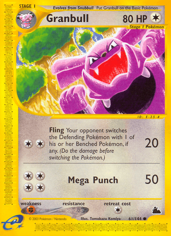 Granbull Skyridge card