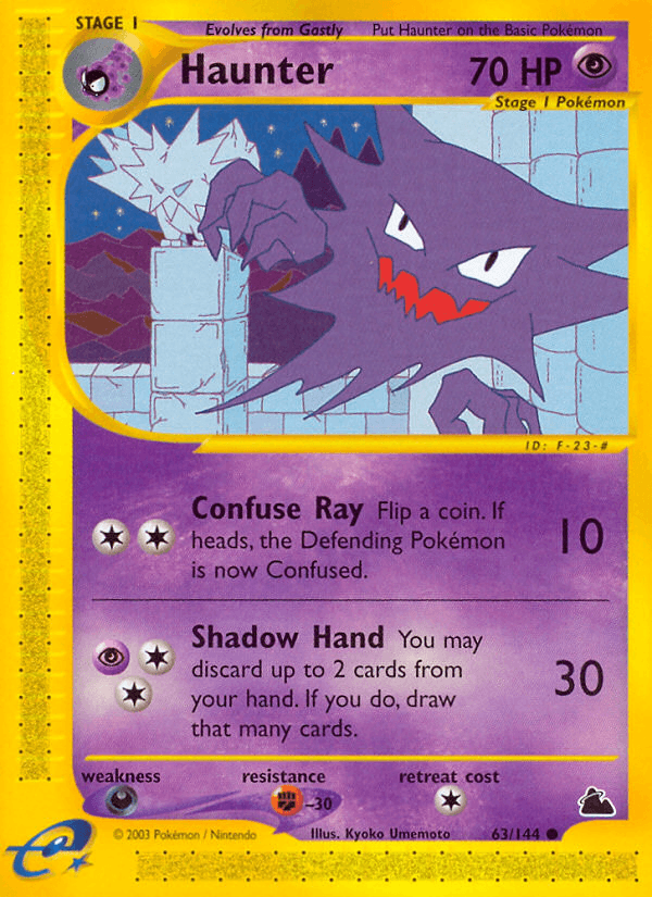 Haunter Skyridge card