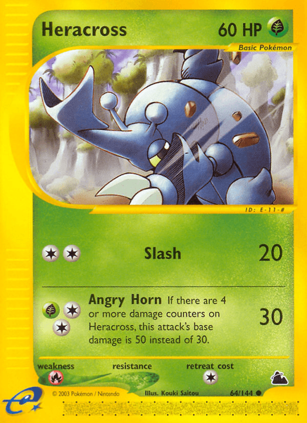 Heracross Skyridge card