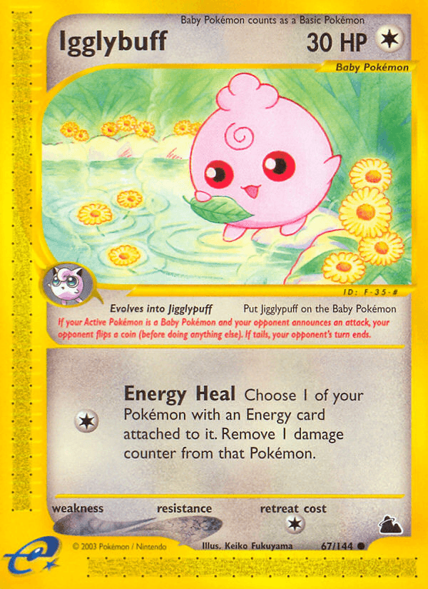 Igglybuff Skyridge card