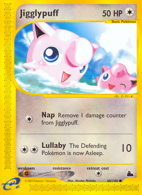 Jigglypuff Skyridge card