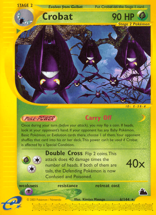 Crobat Skyridge card