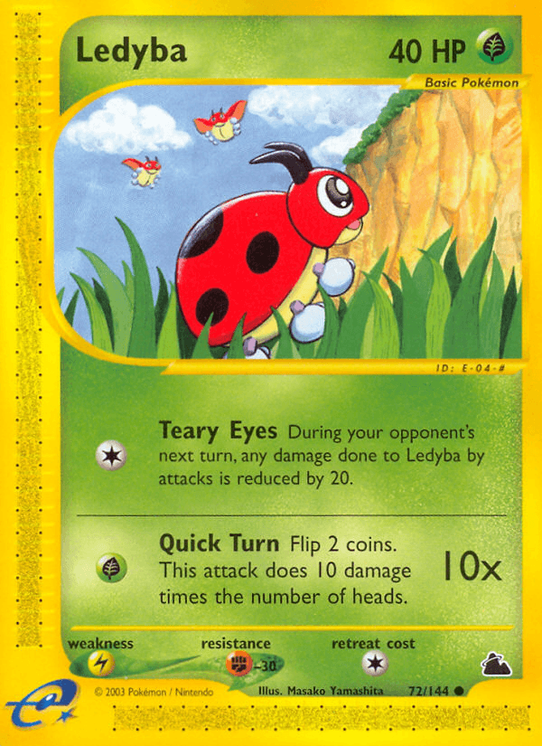 Ledyba Skyridge card
