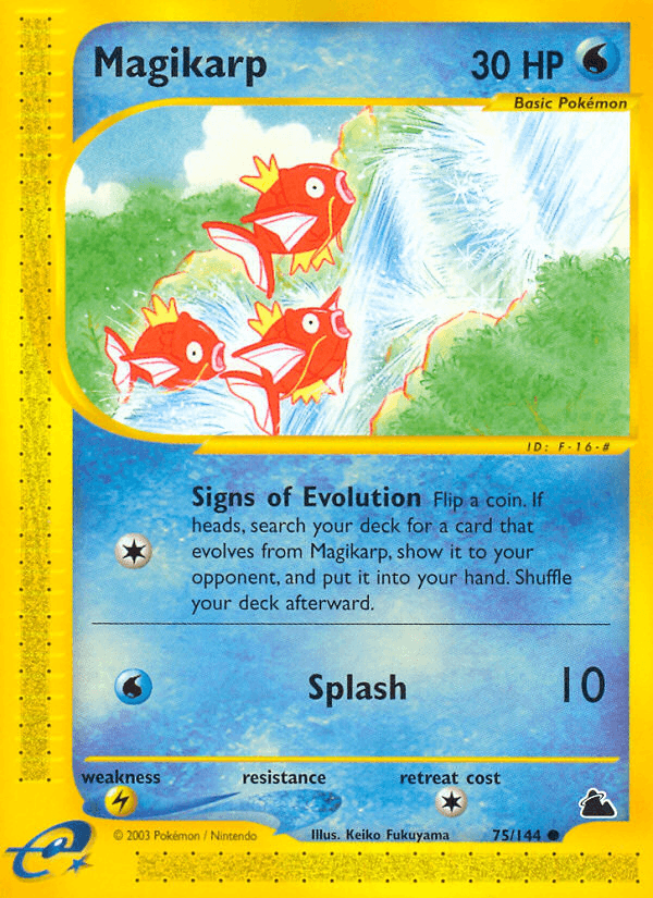 Magikarp Skyridge card