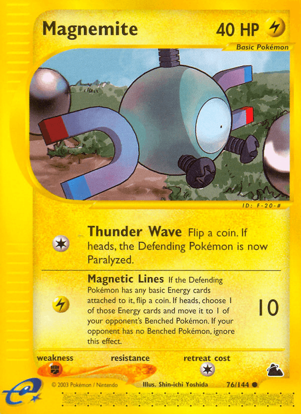 Magnemite Skyridge card