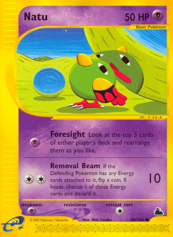 Natu Skyridge card