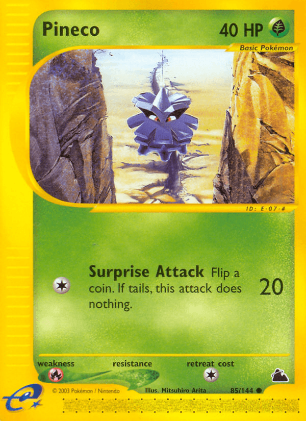 Pineco Skyridge card