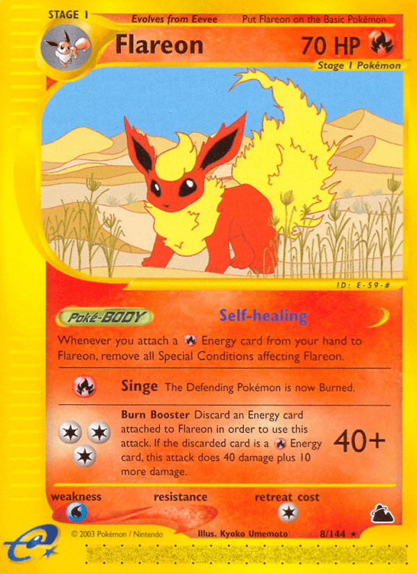 Flareon Skyridge card