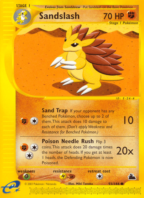 Sandslash Skyridge card