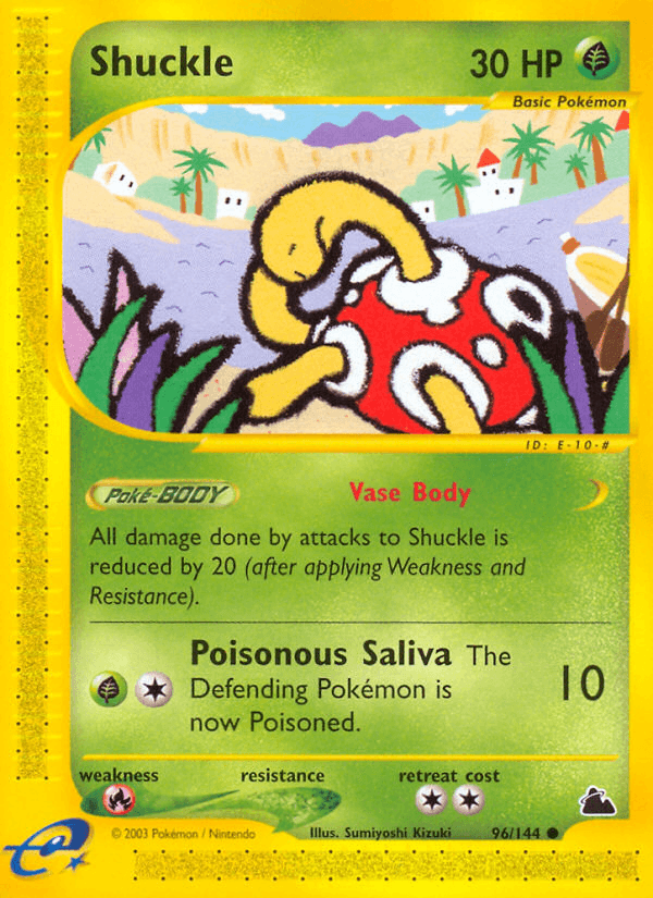 Shuckle Skyridge card