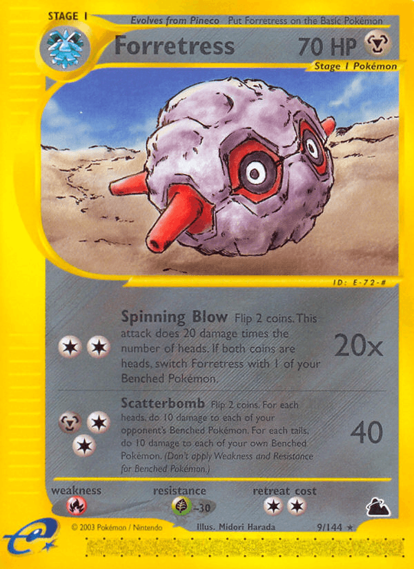 Forretress Skyridge card