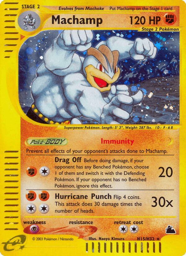 Machamp Skyridge card