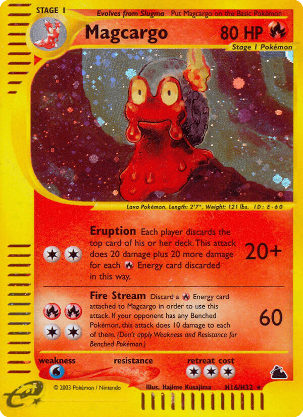 Magcargo Skyridge card