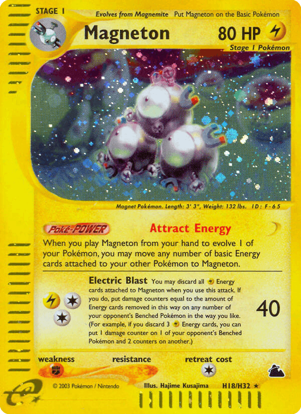 Magneton Skyridge card