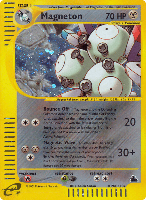 Magneton Skyridge card