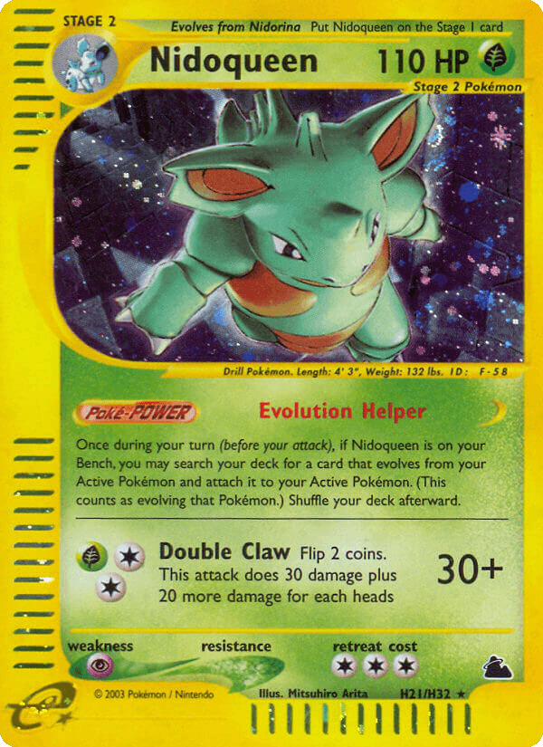 Nidoqueen Skyridge card
