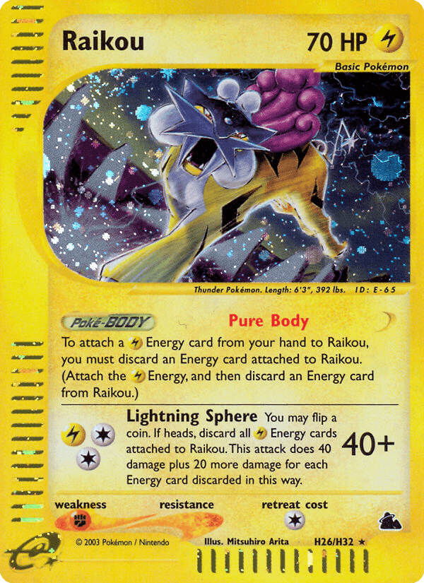 Raikou Skyridge card