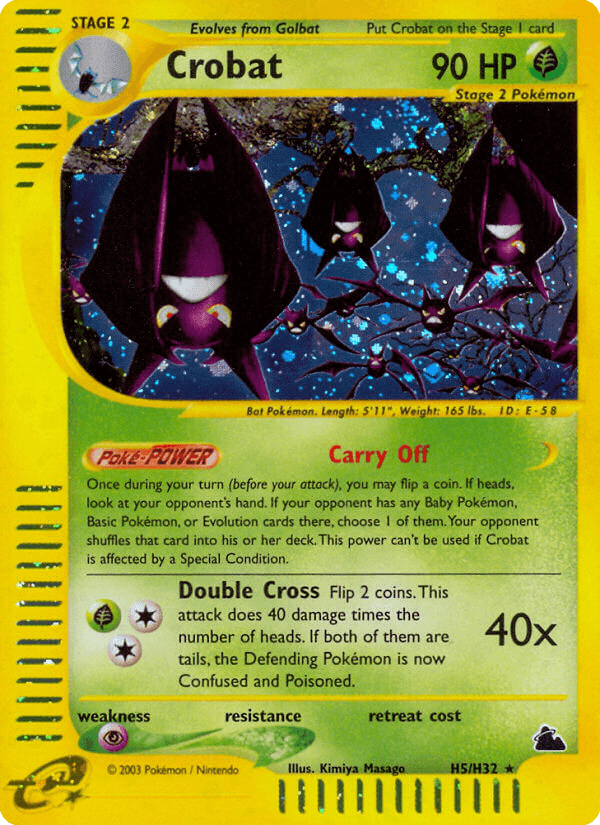 Crobat Skyridge card