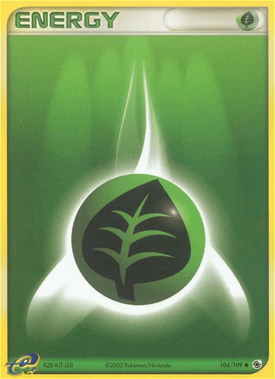 Grass Energy Ruby & Sapphire card