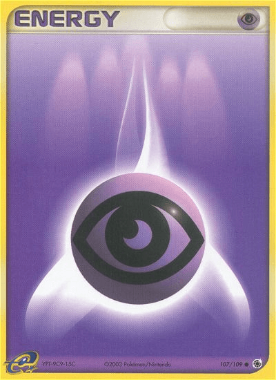 Psychic Energy Ruby & Sapphire card