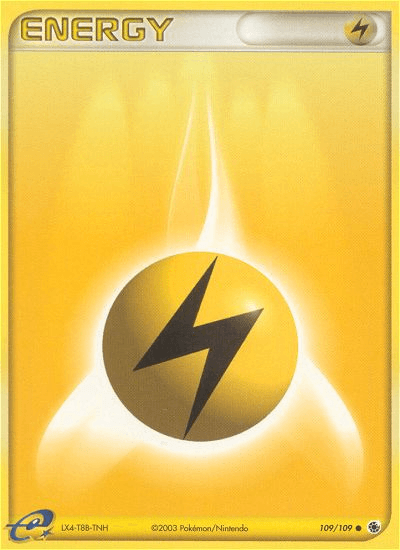 Lightning Energy Ruby & Sapphire card