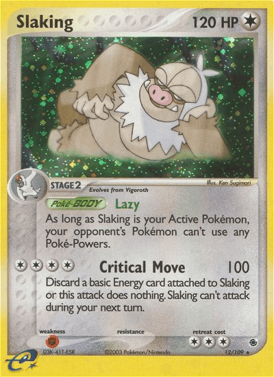 Slaking Ruby & Sapphire card