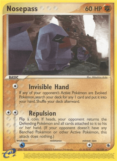 Nosepass Ruby & Sapphire card