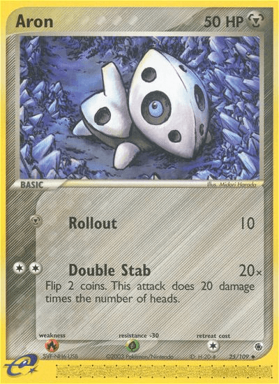 Aron Ruby & Sapphire card