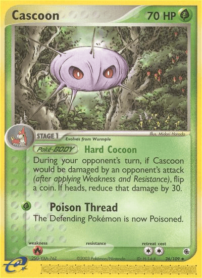 Cascoon Ruby & Sapphire card