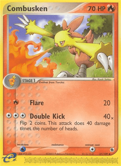 Combusken Ruby & Sapphire card