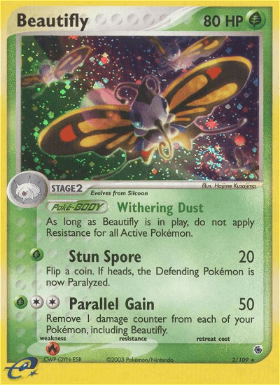 Beautifly Ruby & Sapphire card