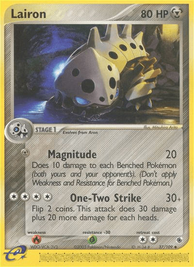 Lairon Ruby & Sapphire card