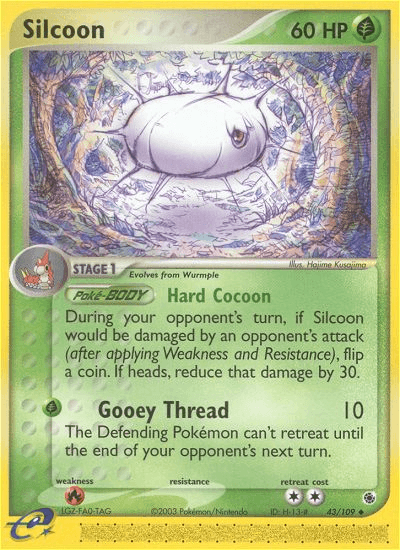 Silcoon Ruby & Sapphire card