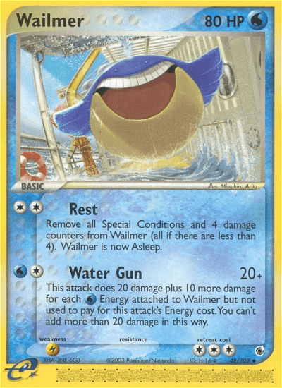 Wailmer Ruby & Sapphire card