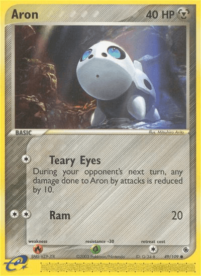 Aron Ruby & Sapphire card