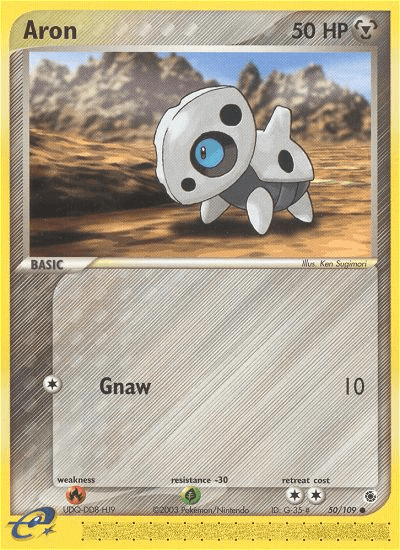 Aron Ruby & Sapphire card