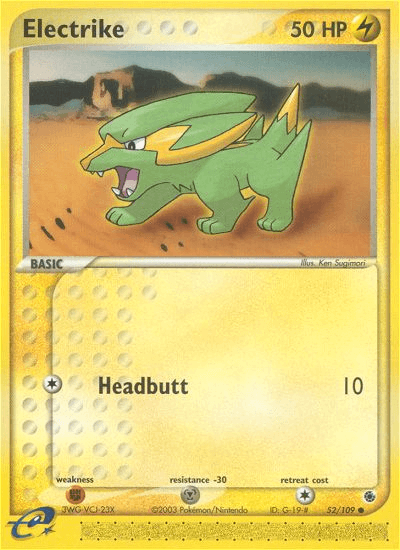 Electrike Ruby & Sapphire card