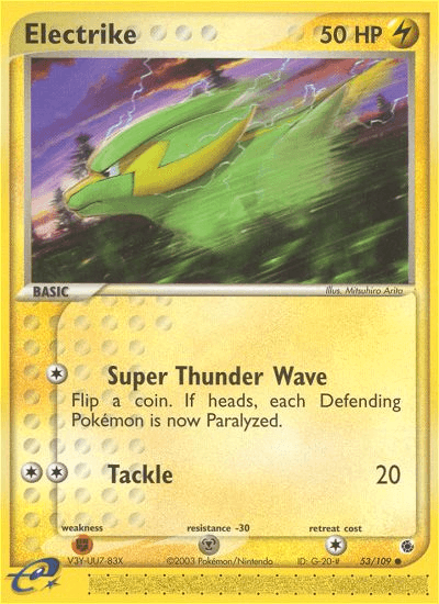 Electrike Ruby & Sapphire card